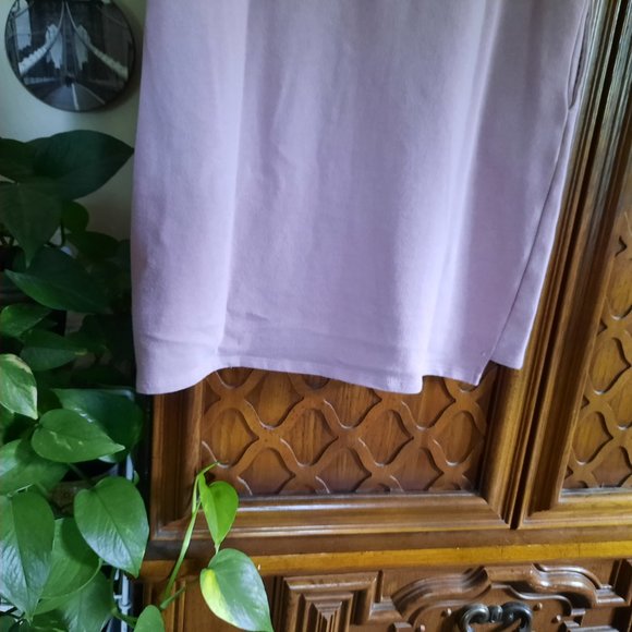 3/$15 Love Fire 3/4 Sleeve Sweater Dress with pockets - Blush Pink, Size M - Picture 13 of 16